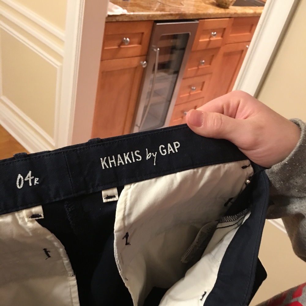 Gap Blue Khakis - image 7